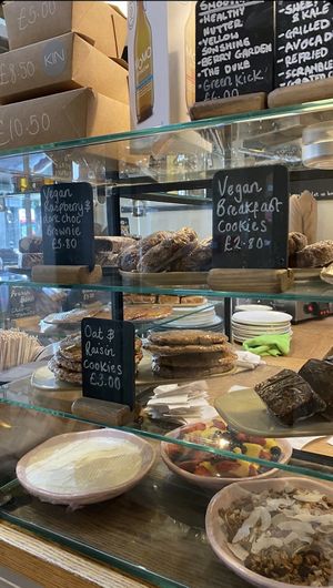   at Kin Cafe Vegetarian in London