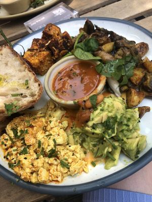 Kim Breakfast - Vegan  at Kin Cafe Vegetarian in London