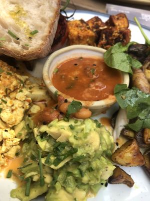   at Kin Cafe Vegetarian in London