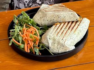 Buritto at Kin Cafe Vegetarian in London