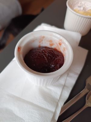 Jam at Whiskers & Cream Cat Cafe London in London