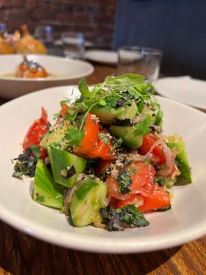 Georgian Salad (Vegan) at Askili Orchard in New York City