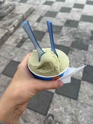   at La Gelateria in Taormina