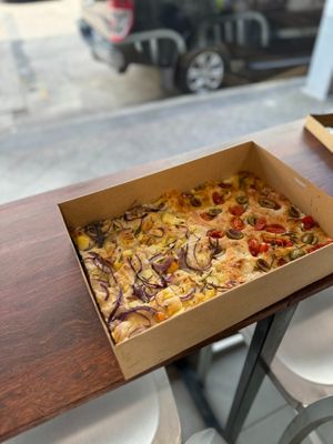 Focaccia Barese
 at Ta Ta Ta Pizza in Bondi Junction
