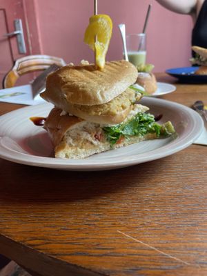 Veganes Panini  at Wunschlos Gluecklich in Wurzburg