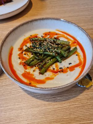 Topinambur purè at La Cucina di Kalan in Monza
