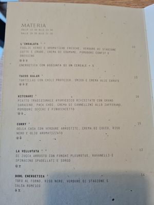 Main dishes at La Cucina di Kalan in Monza