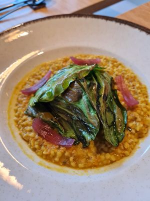 A traditional ayurvedic dish at La Cucina di Kalan in Monza