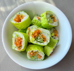Vegetable maki  at Armani/Mediterraneo in Dubai