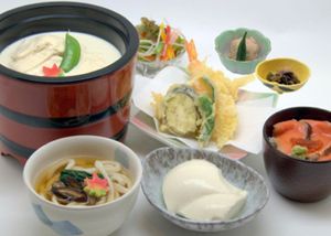 Yuba Set Meal at Kasane - 手づくり豆冨と和膳 かさね in Osaka