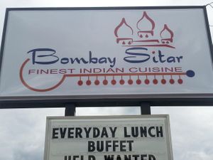Bombay Sitar restaurant at Bombay Sitar in Canton