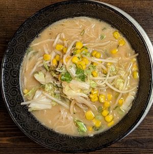Veggie Miso Ramen at Yataimura Maru in Portland
