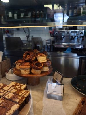 Vegan Cinnamon Bun at The Waterside Café in London