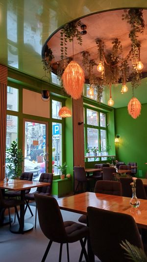 Inside at Rau&La in Warsaw