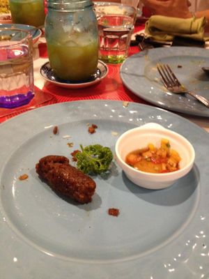 Langoniza at Lucy in the Sky Cafe in Metro Manila