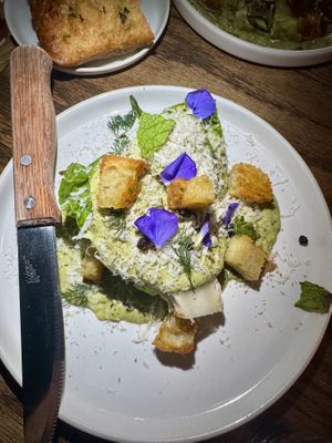 Garden gem salad—highly recommend  at Long Count in New York City