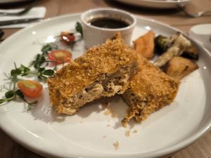 Lion's Mane Mushroom with Baked Potato at Sufood 舒果 in Central Singapore