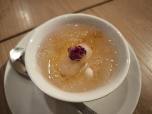 Rosy White Fungus with Peach Gum at Sufood 舒果 in Central Singapore