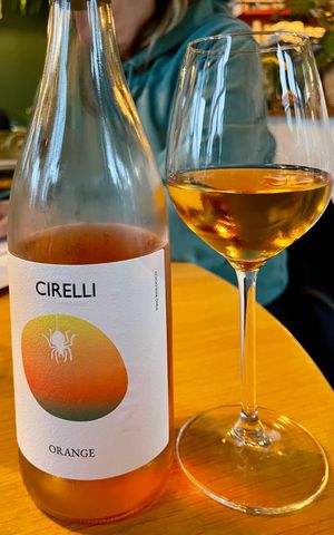 Orange Cirelli 2023 Italië
Glas € 6 | Fles € 26
(Menu januari 2026) at YUSU in Ghent