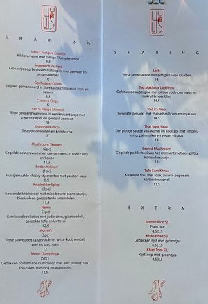 
(Menu januari 2026) at YUSU in Ghent