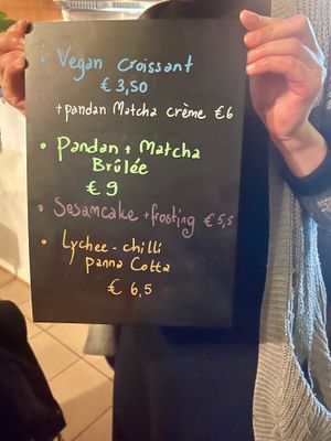 Dessert menu
(Menu januari 2026) at YUSU in Ghent