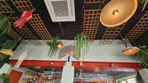 Ceiling at YUSU in Ghent