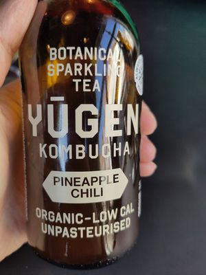 Local kombucha at YUSU in Ghent