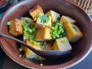 Tofu at YUSU in Ghent