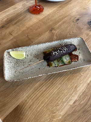 Seitan stick   at YUSU in Ghent