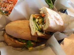 Tofu bahn mi at Zao Asian Cafe in Salt Lake City