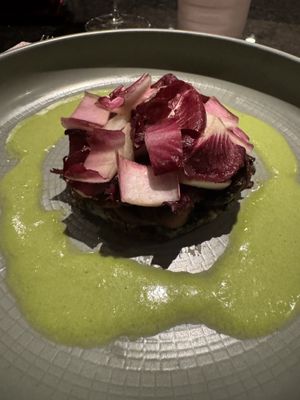 Kale Pancake  at 17 Kitchen in Evanston