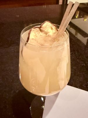 Pearline Mocktaill  at 17 Kitchen in Evanston