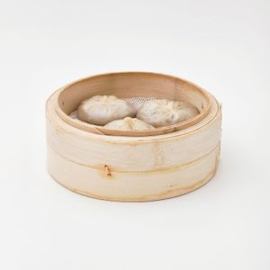 松茸灌汤包 Matsutake soup dumpling/guan tang bao at Good Bridge 虹桥素坊 in Shanghai