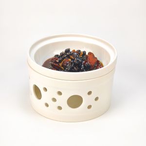 姜醋
Cantonese ginger -vinegar vegan trotter 
配料：小黄姜、花生、黑豆、木耳、金耳、八珍甜醋
Ingredients：Young Ginger, Peanuts, Black Soybeans, Wood E at Good Bridge 虹桥素坊 in Shanghai