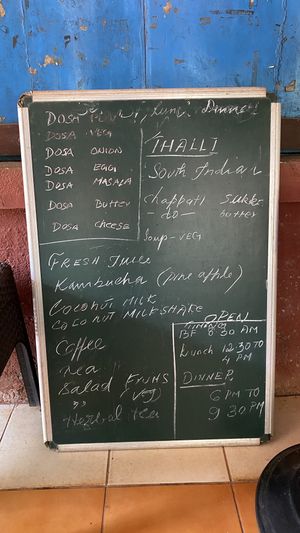 Menu  at Sustenance Farm & Akshaya Farm Kitchen in Tamil Nadu