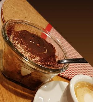 Vegan tiramisu!!! at Cafè Karalis - Sardinialainen caffetteria in Pirkanmaa
