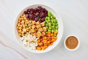 Protein Poké - Tofu at Poké Perfect - Schiphol Plaza in Schiphol