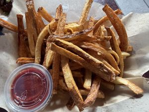 Side of fries   at Crazy Block Cheesecakes in Oakland