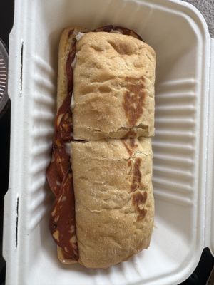 Pepperoni motz   at Greens and Grains in Boca Raton