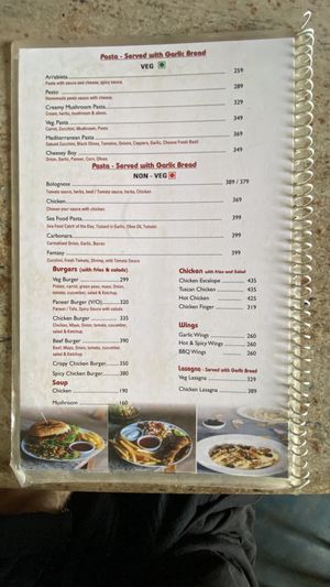 Menu  at Auro Jars Bakery & Restaurant  in Kuilapalayam