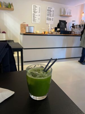 Order at the counter  at Ikigai Leiden in Zuid-holland