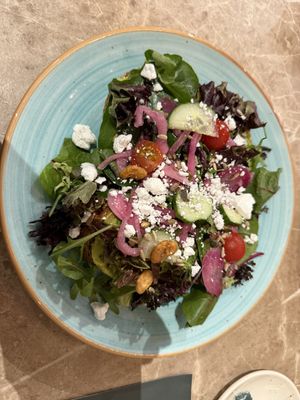 Avocado toast with vegan feta   at Barista Cafe in Zuid-holland