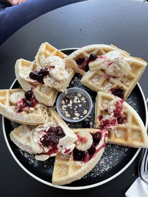 Wafles   at Fantasma Brew Bar in Mexico City
