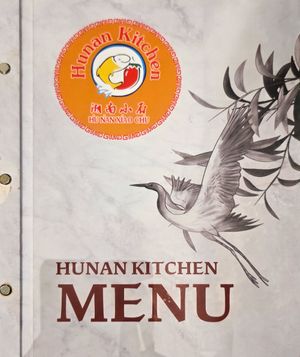 Menu at Hunan Kitchen in 