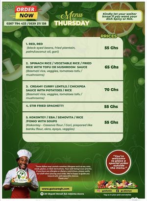   at GC Kitchen in Greater Accra Region