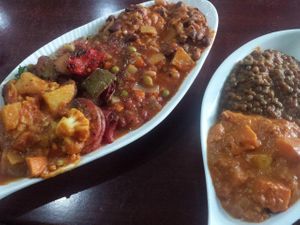 plate meals at The Forest Food Lounge in Brisbane