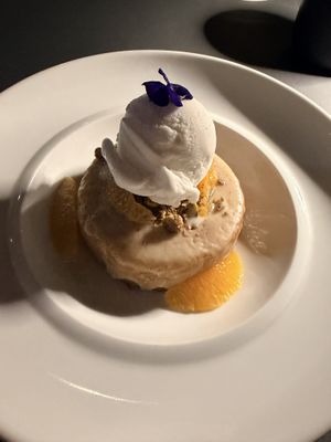 Off menu olive oil cake   at Manalo Lounge in Kapolei