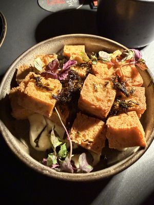 Crispy tofu (ask to make vegan)  at Manalo Lounge in Kapolei