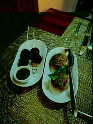 starters at Jardim dos Sentidos in Lisbon