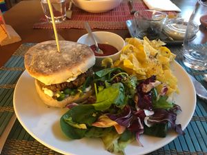 Cacoburger at Jardim dos Sentidos in Lisbon
